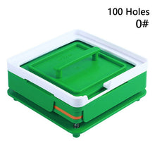 Load image into Gallery viewer, YTK 100 Holes Manual Capsule Filling Machine Manual Encapsulator Capsule Filling Board #000 #00 #0
