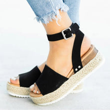 Load image into Gallery viewer, Women Sandals Plus Size Wedges Shoes For Women High Heels Sandals Summer Shoes 2019 Flip Flop Chaussures Femme Platform Sandals
