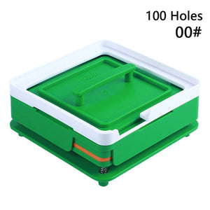 YTK 100 Holes Manual Capsule Filling Machine Manual Encapsulator Capsule Filling Board #000 #00 #0