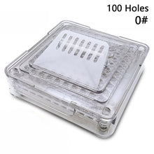Load image into Gallery viewer, YTK 100 Holes Manual Capsule Filling Machine Manual Encapsulator Capsule Filling Board #000 #00 #0
